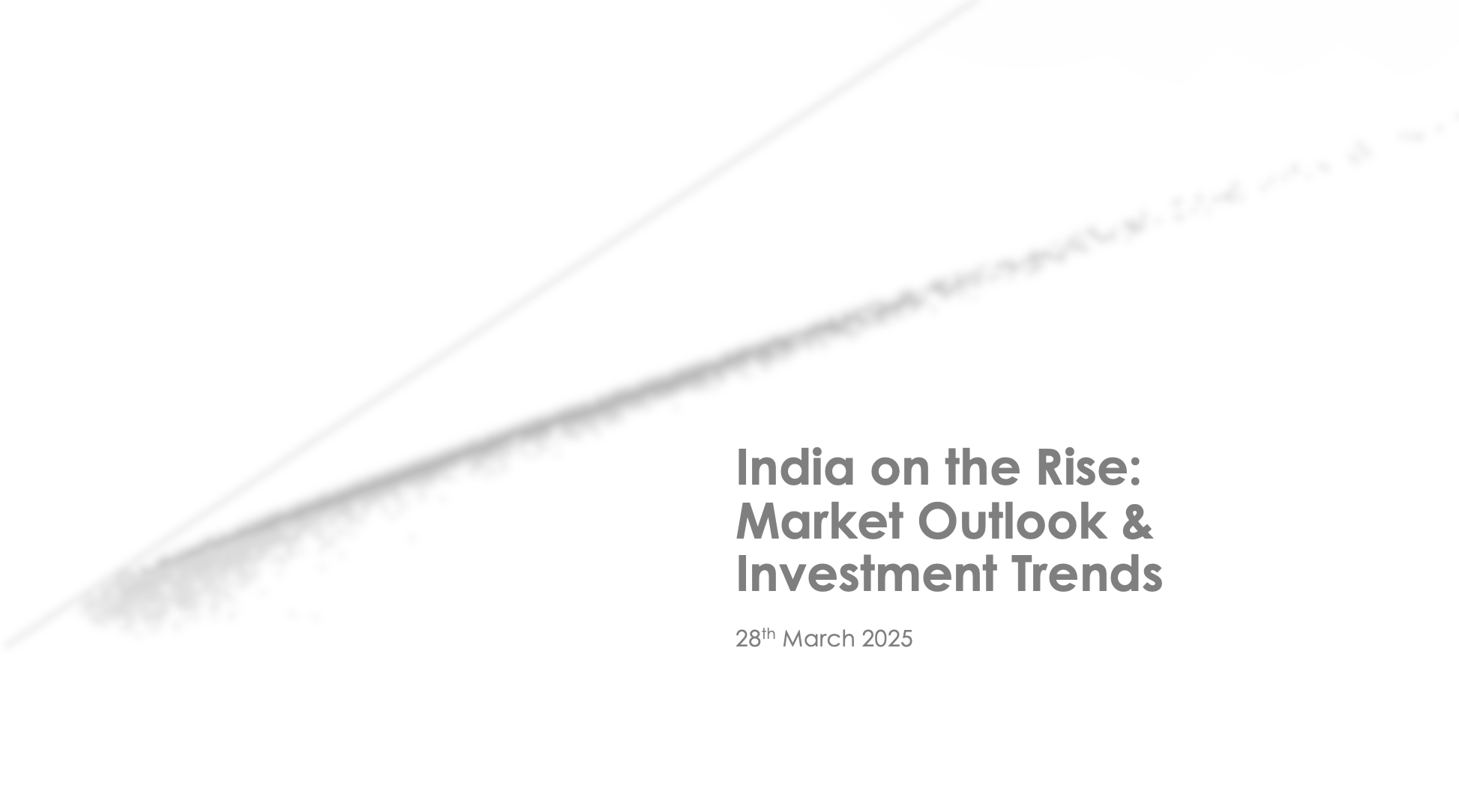 India on the Rise: Market Outlook & Investment Trends