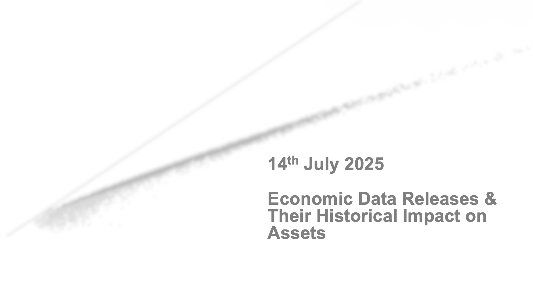 Key Economic Events: Week Of 14th July 2025