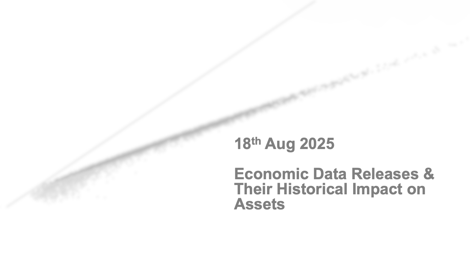 Key Economic Events: Week Of 18th August 2025