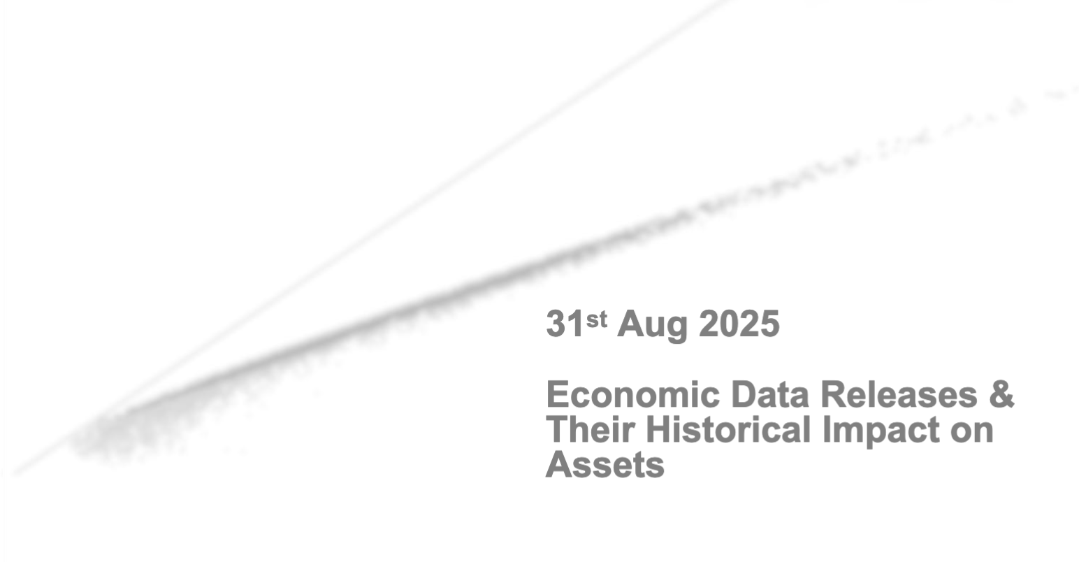 Key Economic Events: Week Of 31st August 2025