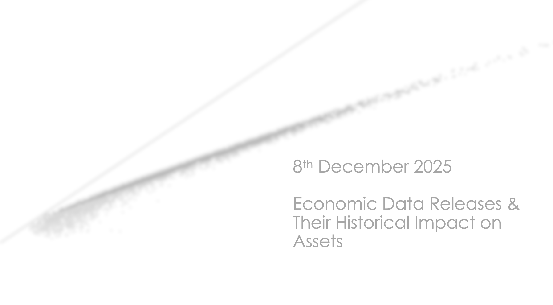 Key Economic Events: Week Of 8th December 2025