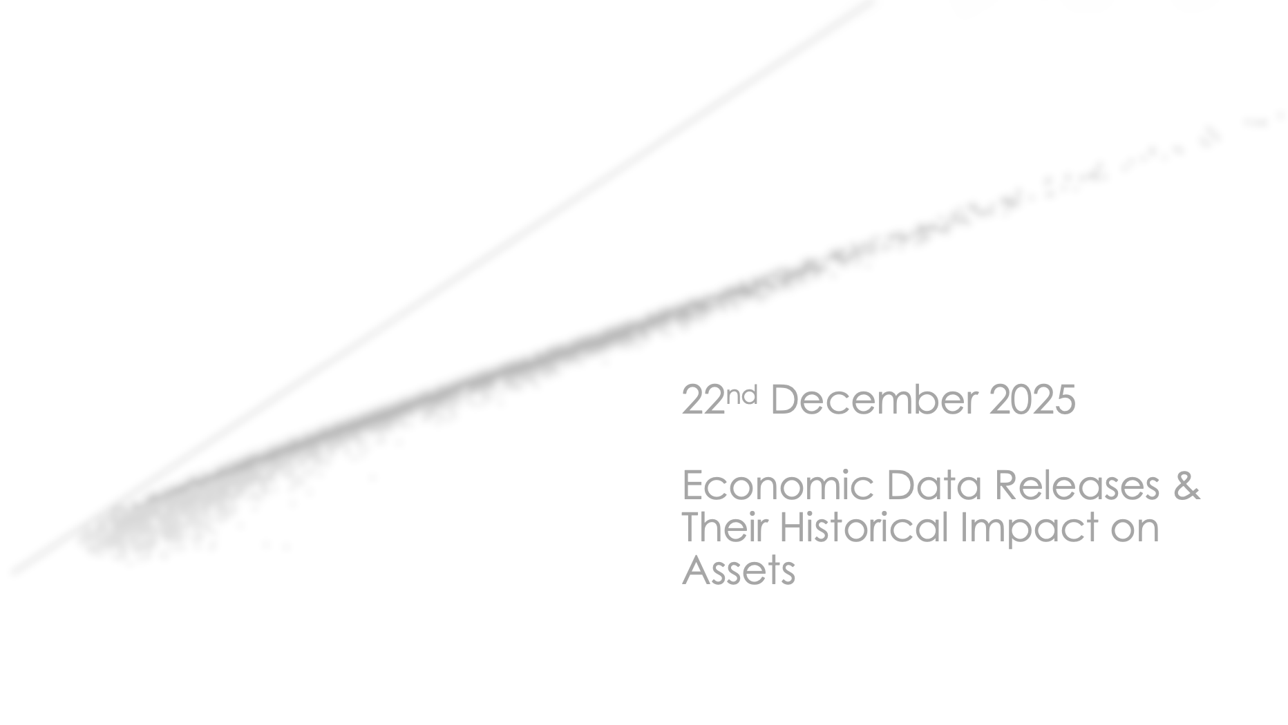 Key Economic Events: Week Of 22nd December 2025