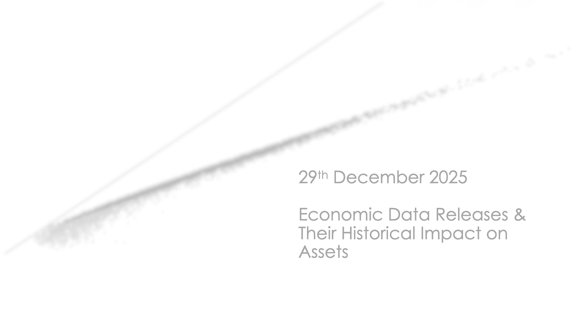 Key Economic Events: Week Of 29th December 2025