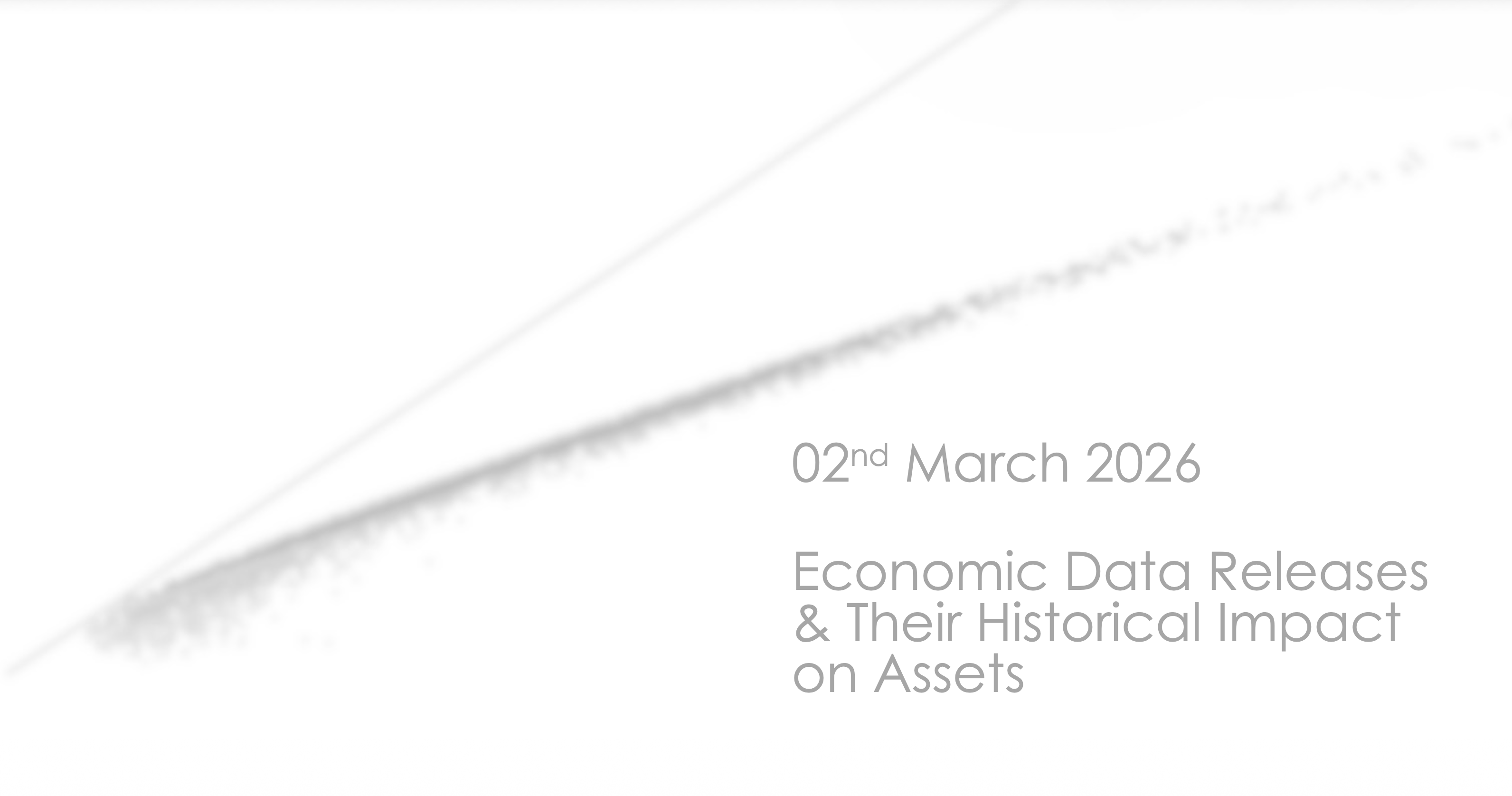 Key Economic Events: Week Of 2nd March 2026