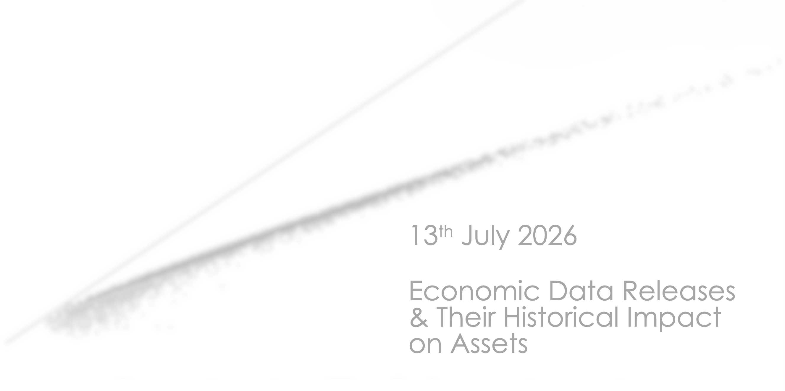 Key Economic Events: Week Of 12th July 2026