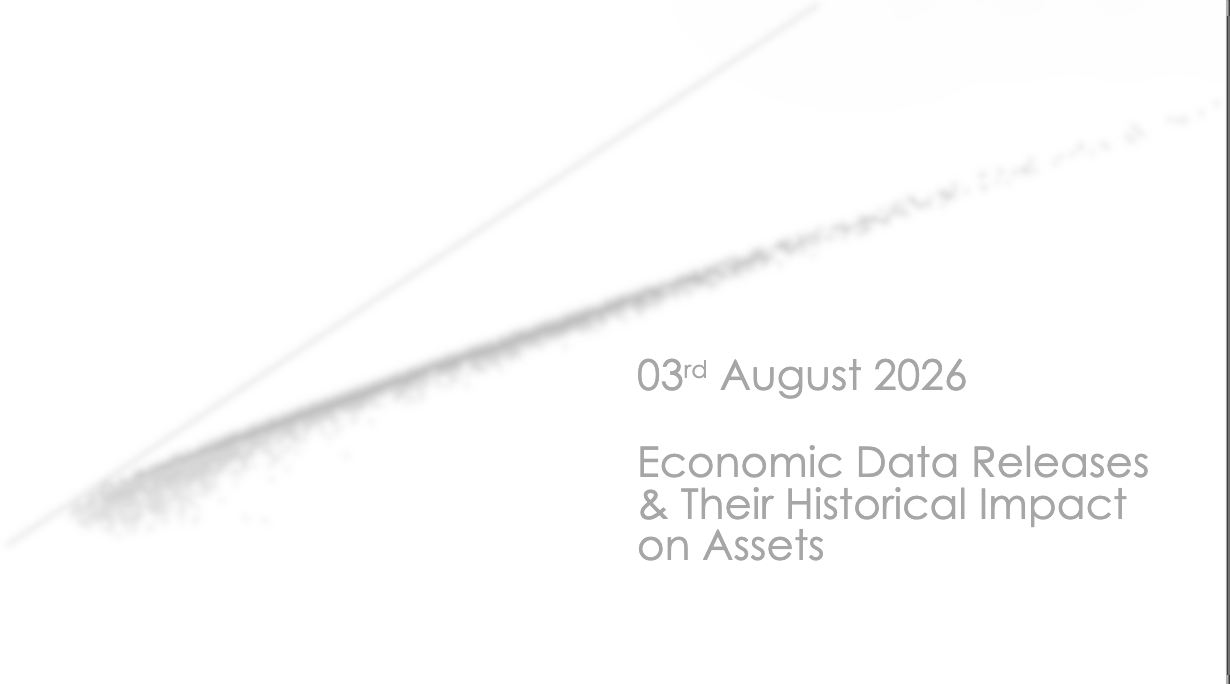 Key Economic Events: Week Of 3rd August 2026